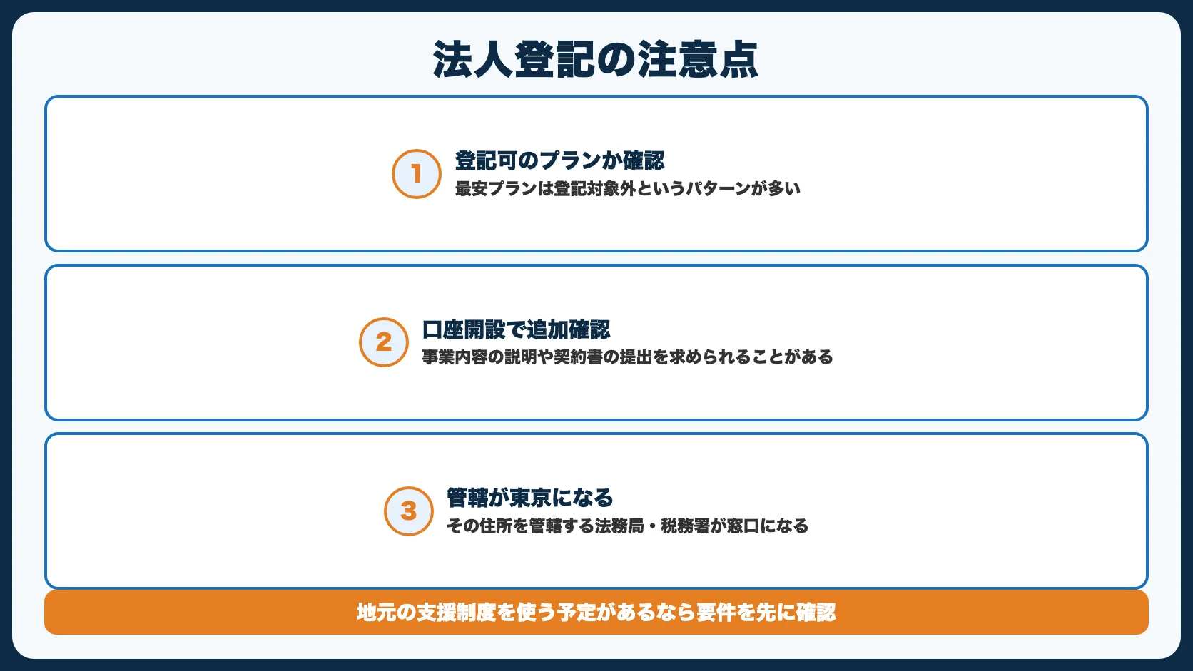 東京の住所で法人登記するときの注意点